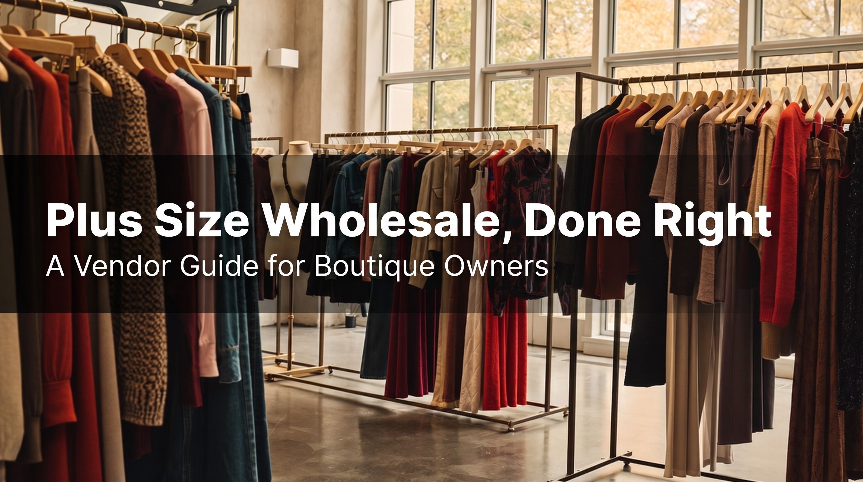 Plus Size Wholesale Clothing Vendors for Boutiques