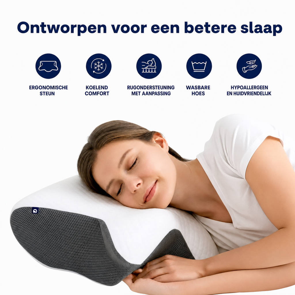 Drømpod ergonomisch therapeutisch kussen