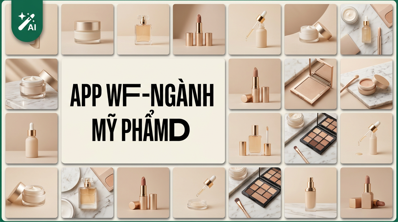 APP WF-NGÀNH MỸ PHẨM