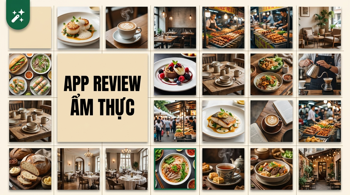 APP REVIEW ẨM THỰC