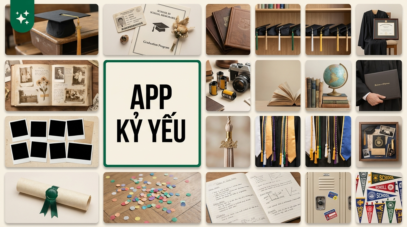 APP TẠO ẢNH/POSTER/VIDEO KỶ YẾU