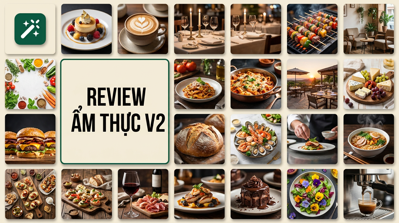 APP REVIEW ẨM THỰC V2
