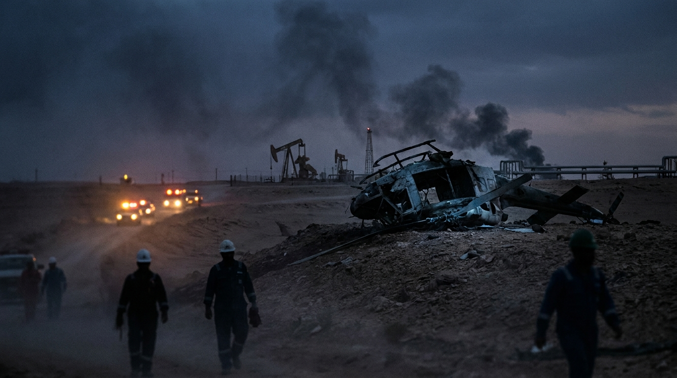 Aramco helicopter crashes in Saudi Arabia; 14 people killed