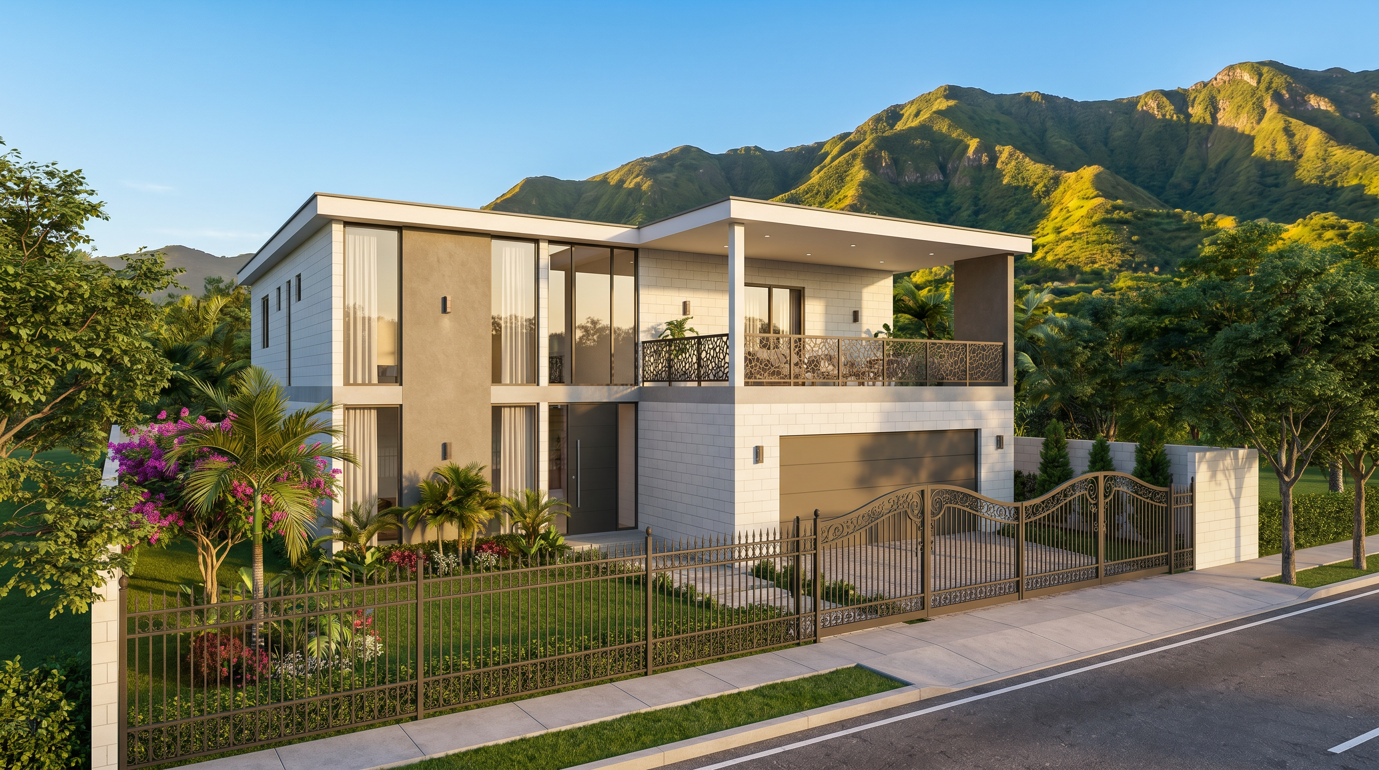 Render Lote Premium 20x20m — Imagen referencial