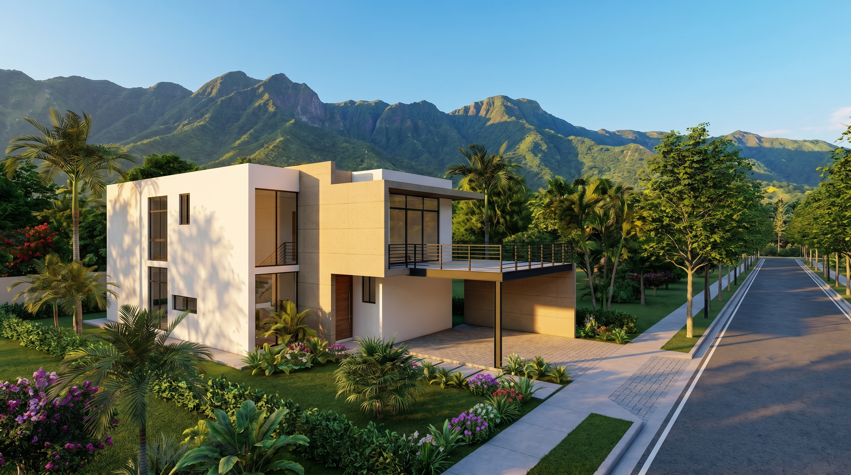 Render Lote Amplio 15x20m — Imagen referencial