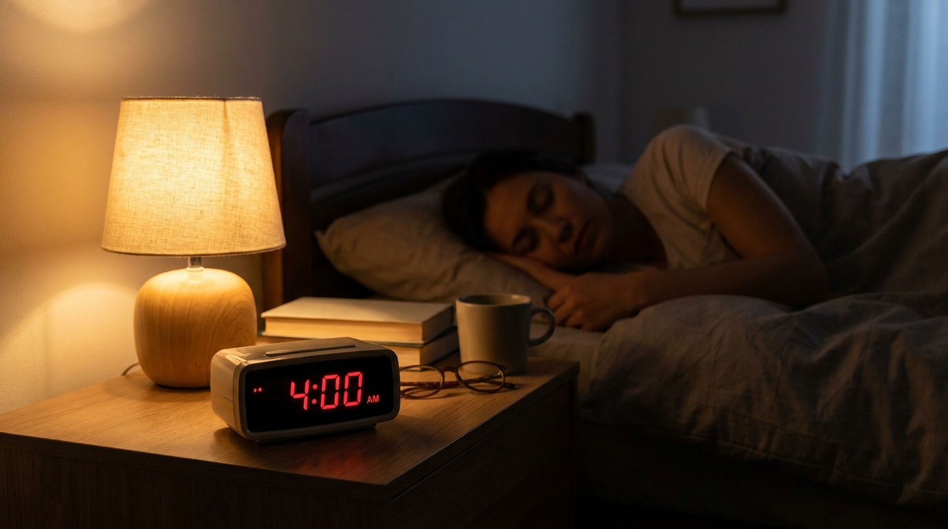 4am bedside alarm clock