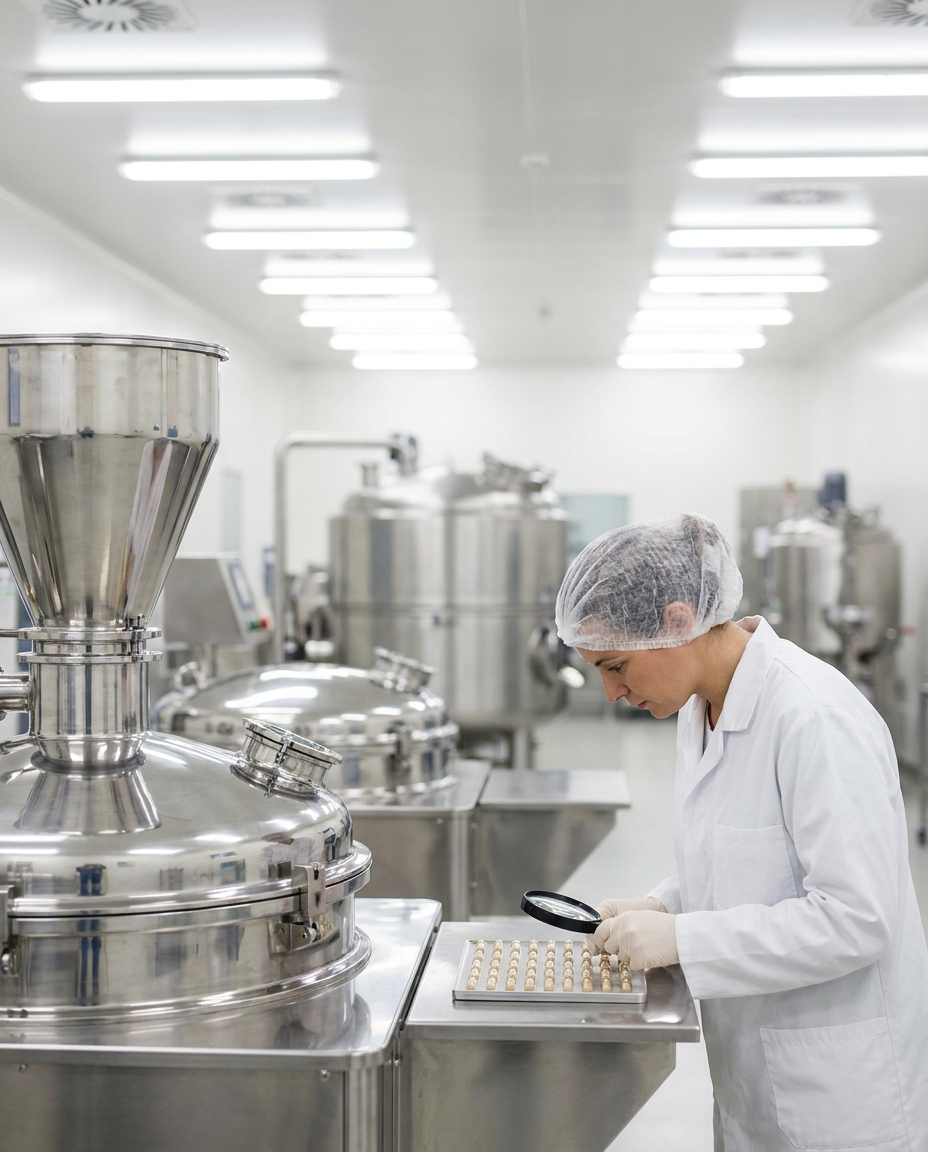 GMP manufacturing facility