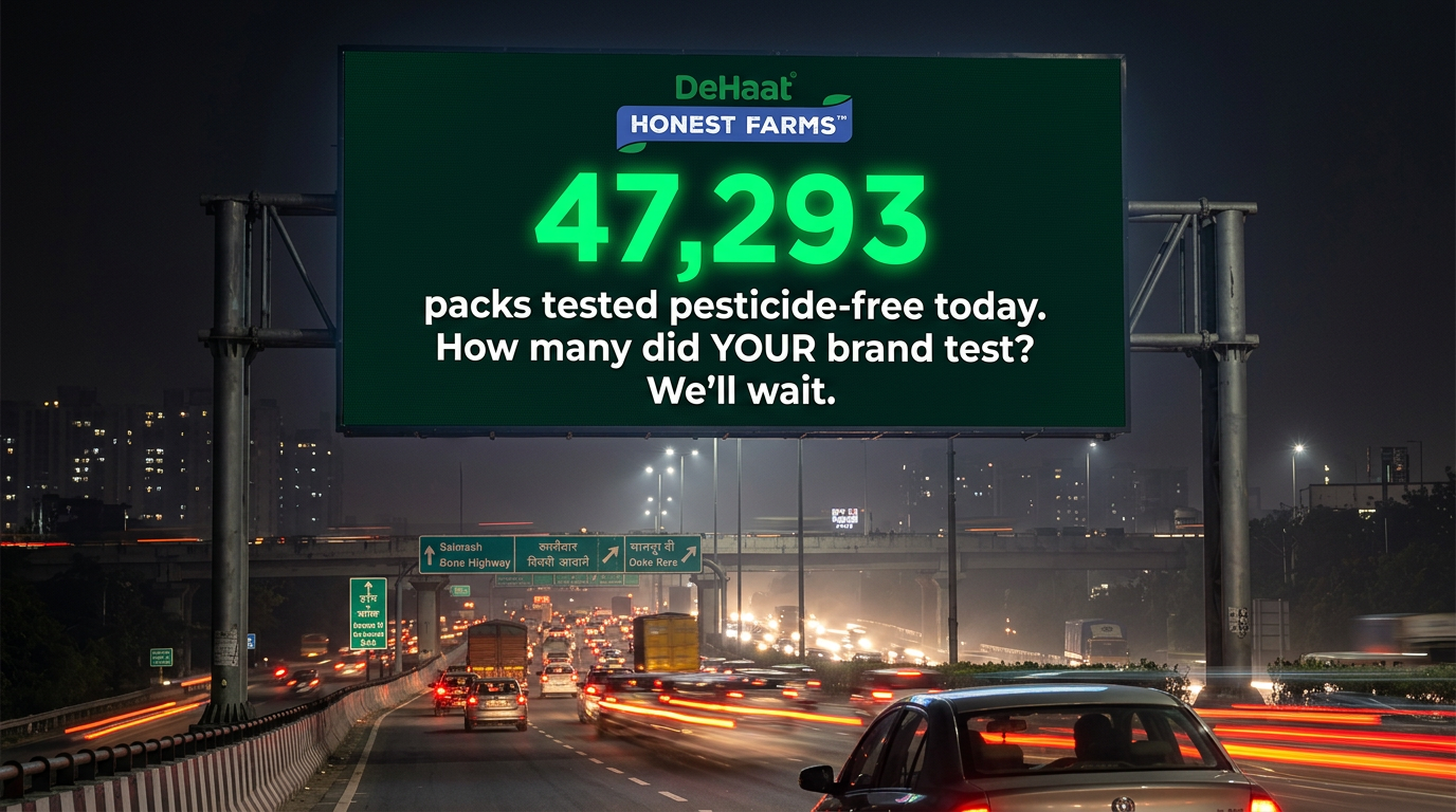 The Honest Hoarding - Live Counter Billboard
