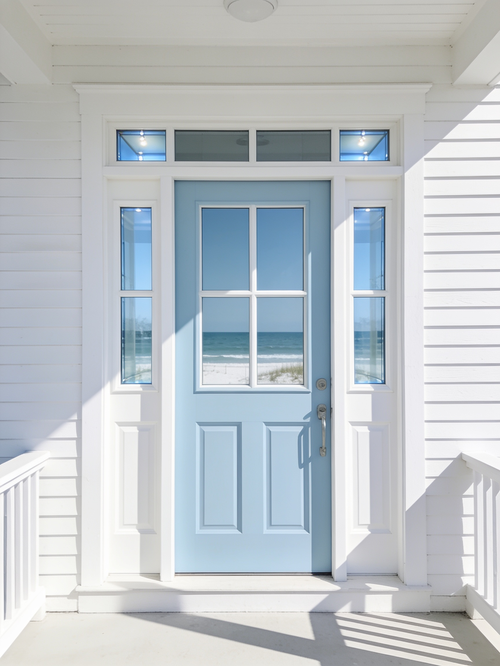 Coastal style door