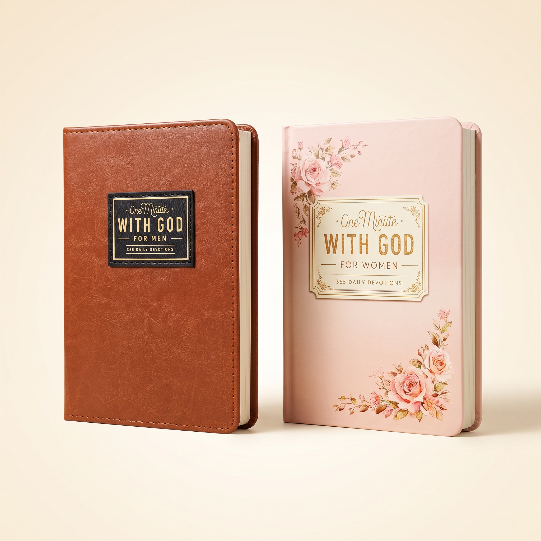 One Minute With God Mum and Dad devotional gift pair