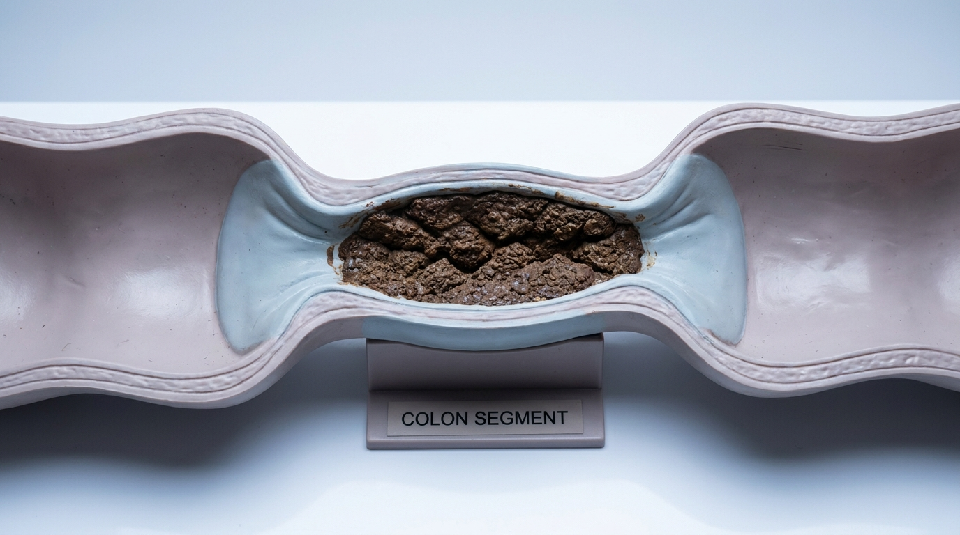 Clinical illustration of colonic smooth muscle function
