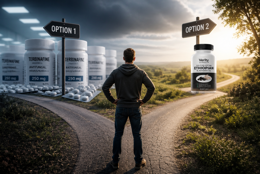 Choosing between prescription antifungals and natural approach