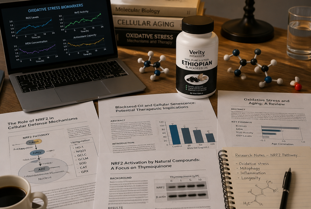 Clinical research on cellular aging and NRF2