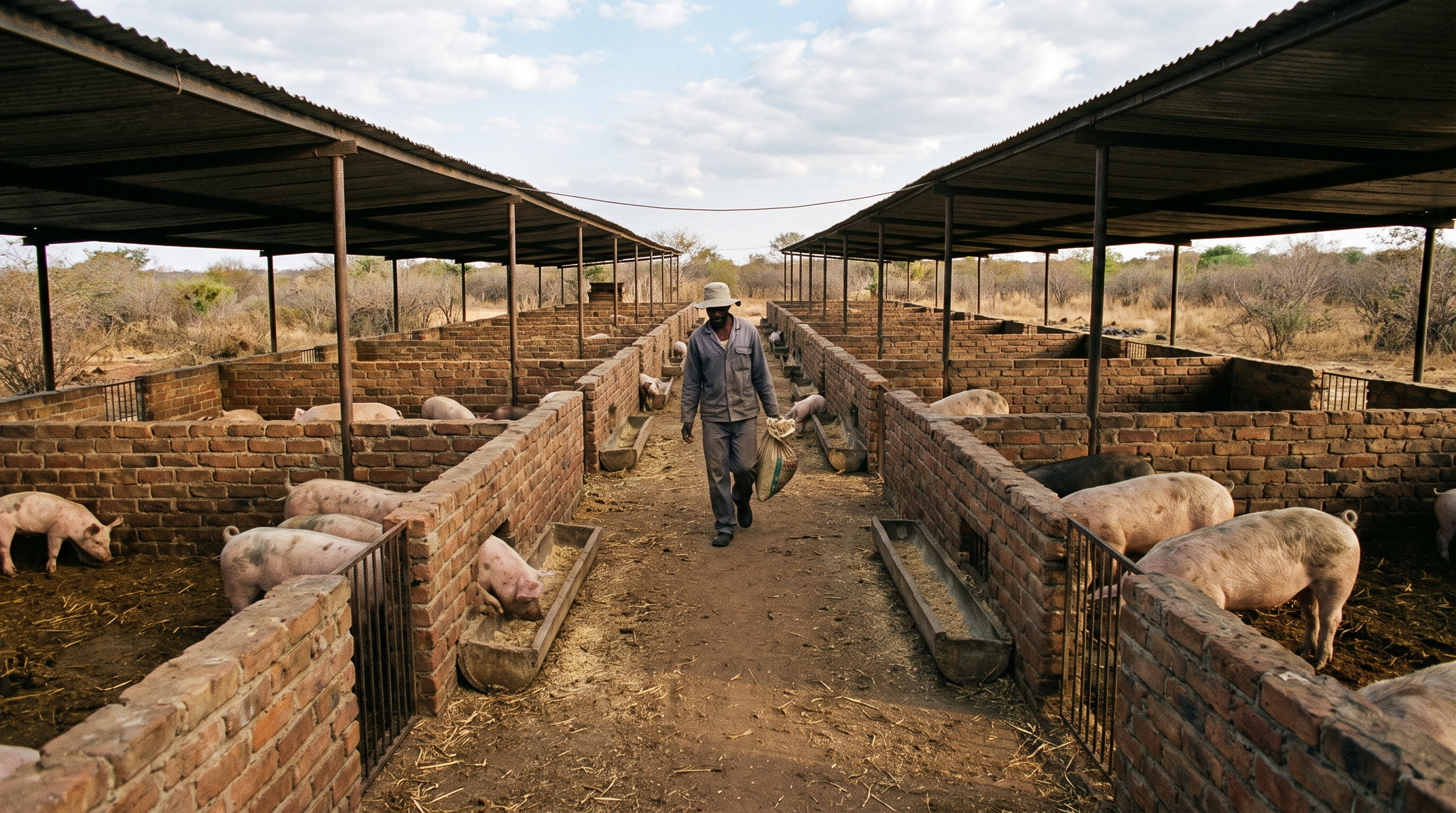 Sizing a Pigsty in Zimbabwe: What Two Real Builds Get Right