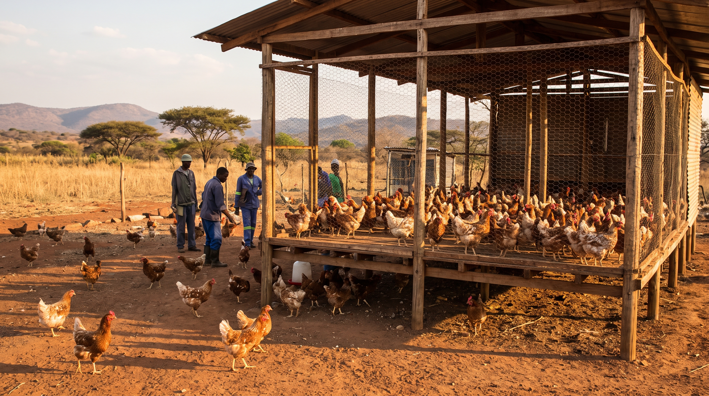 Siting and Ventilating a Poultry House in Zimbabwe