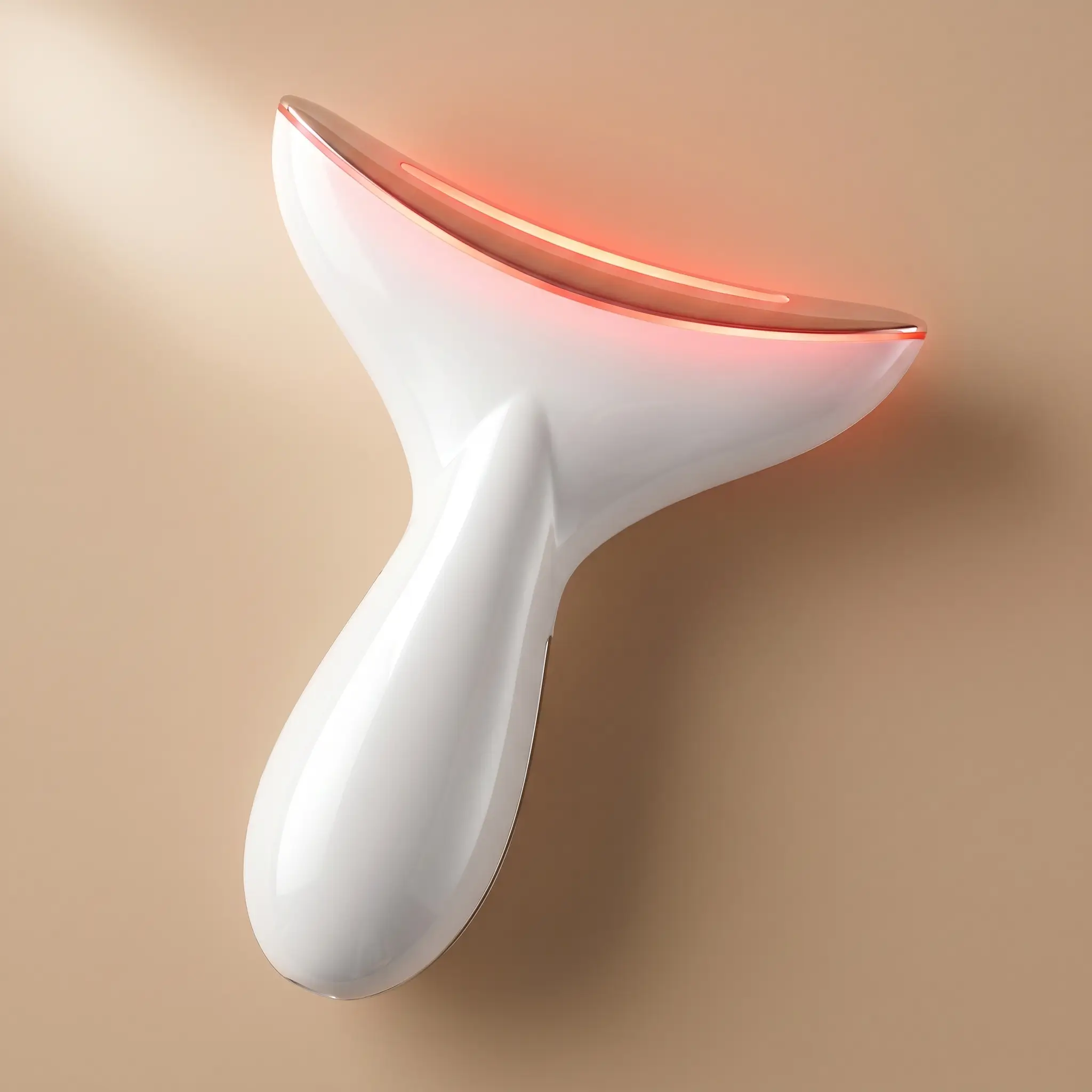 Red LED therapy active