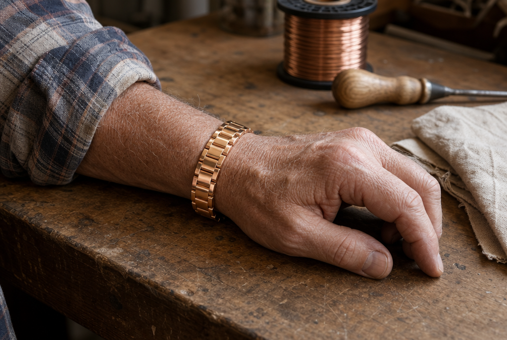 Mae & Rose pure copper — men's collection