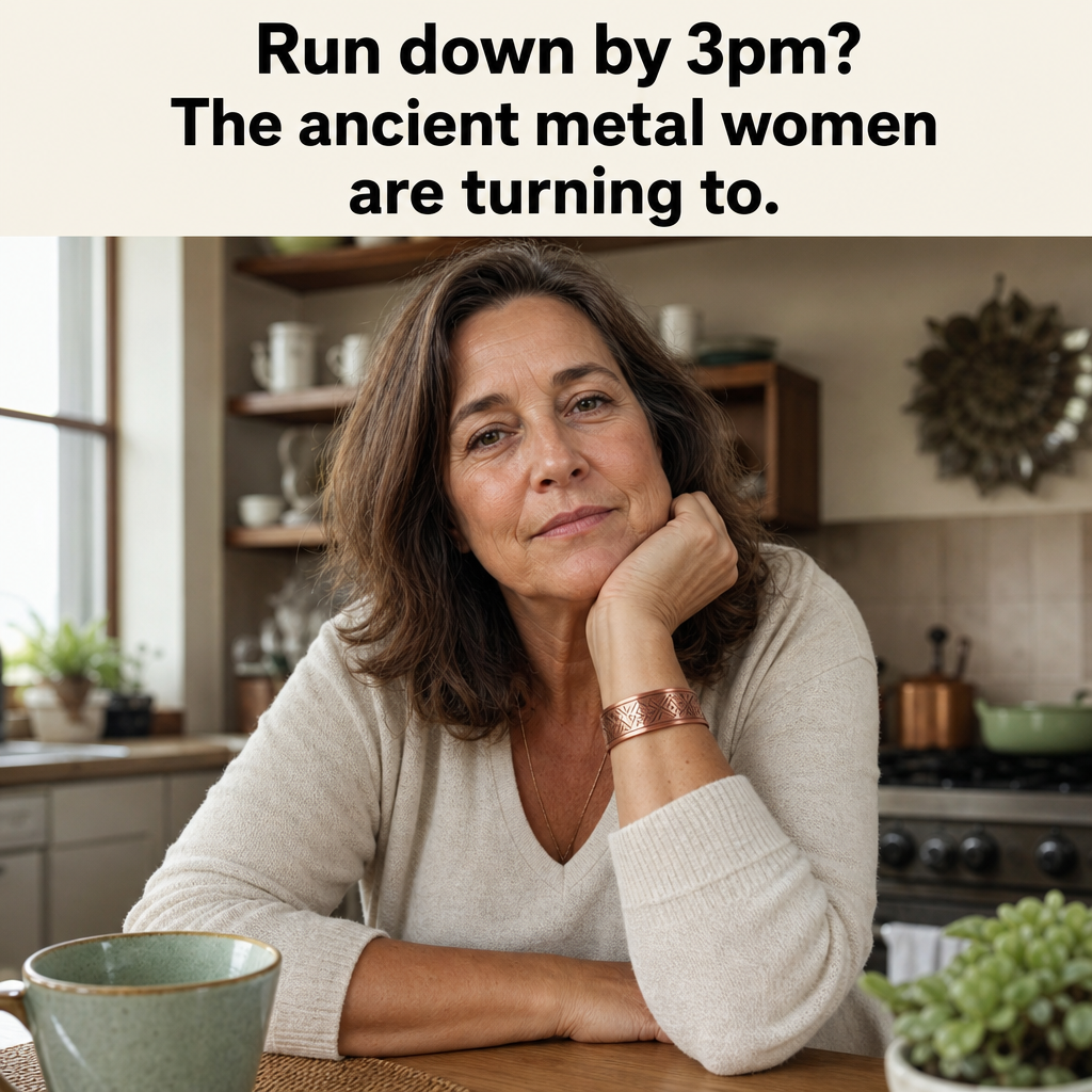 Low energy and fatigue after 50 — copper for vitality