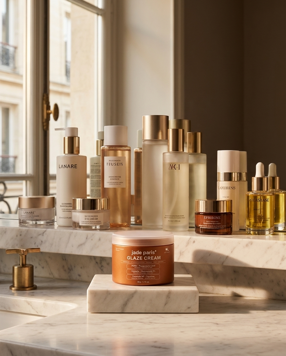 YOUR BATHROOM SHELF HAS MORE JARS THAN YOUR PERFUME COUNTER