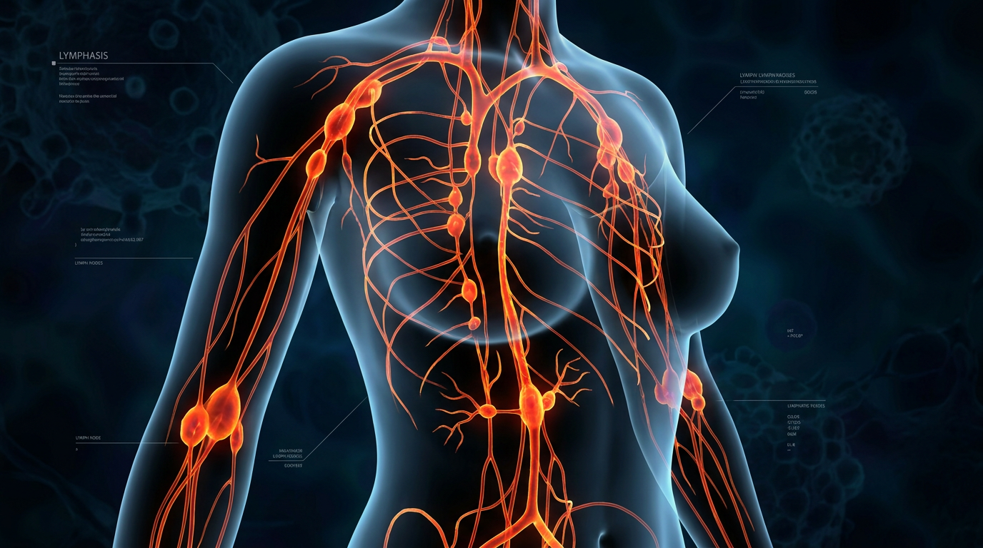 [BAD_NEWS — 3D medical visual congested lymph node