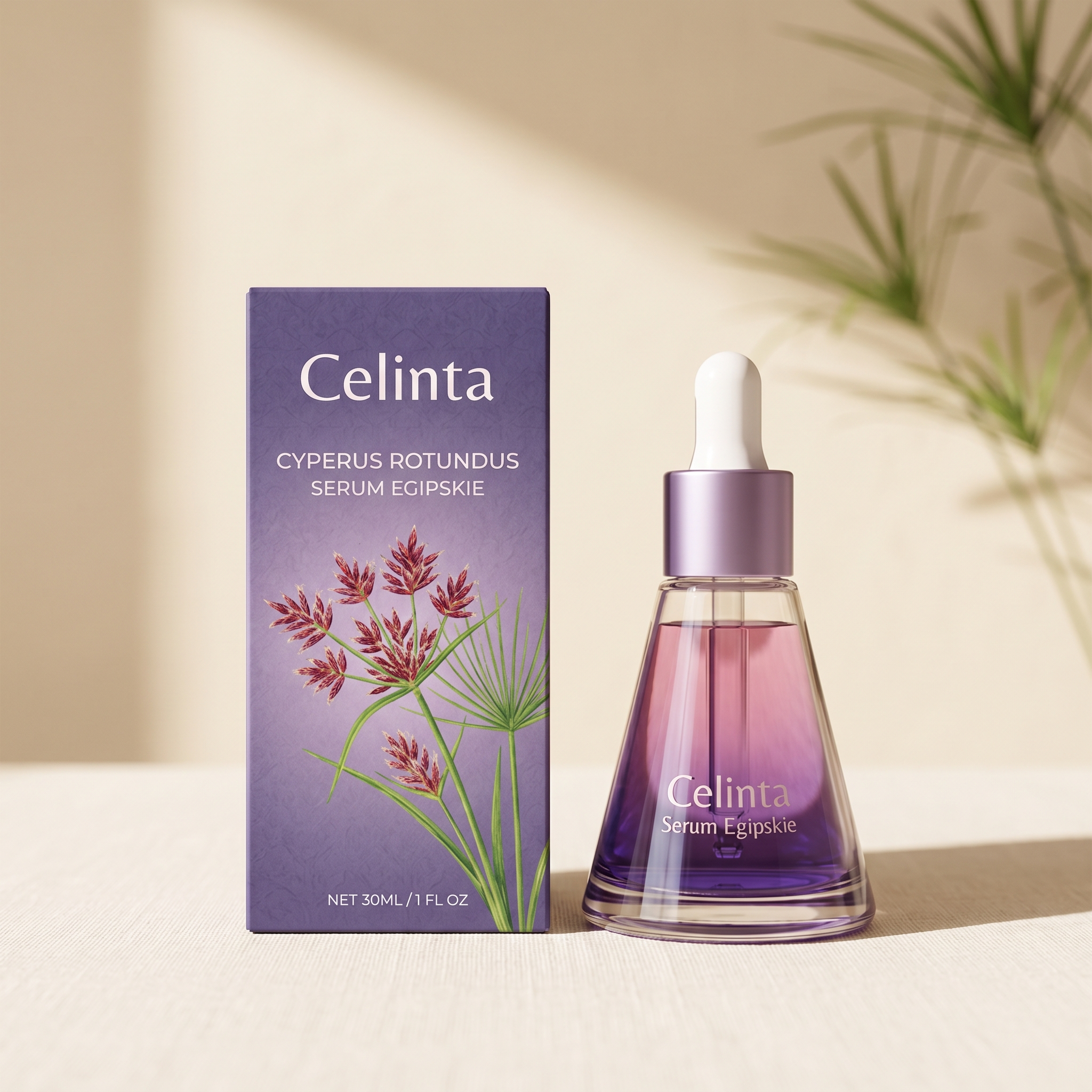 Celinta - butelka i pudełko