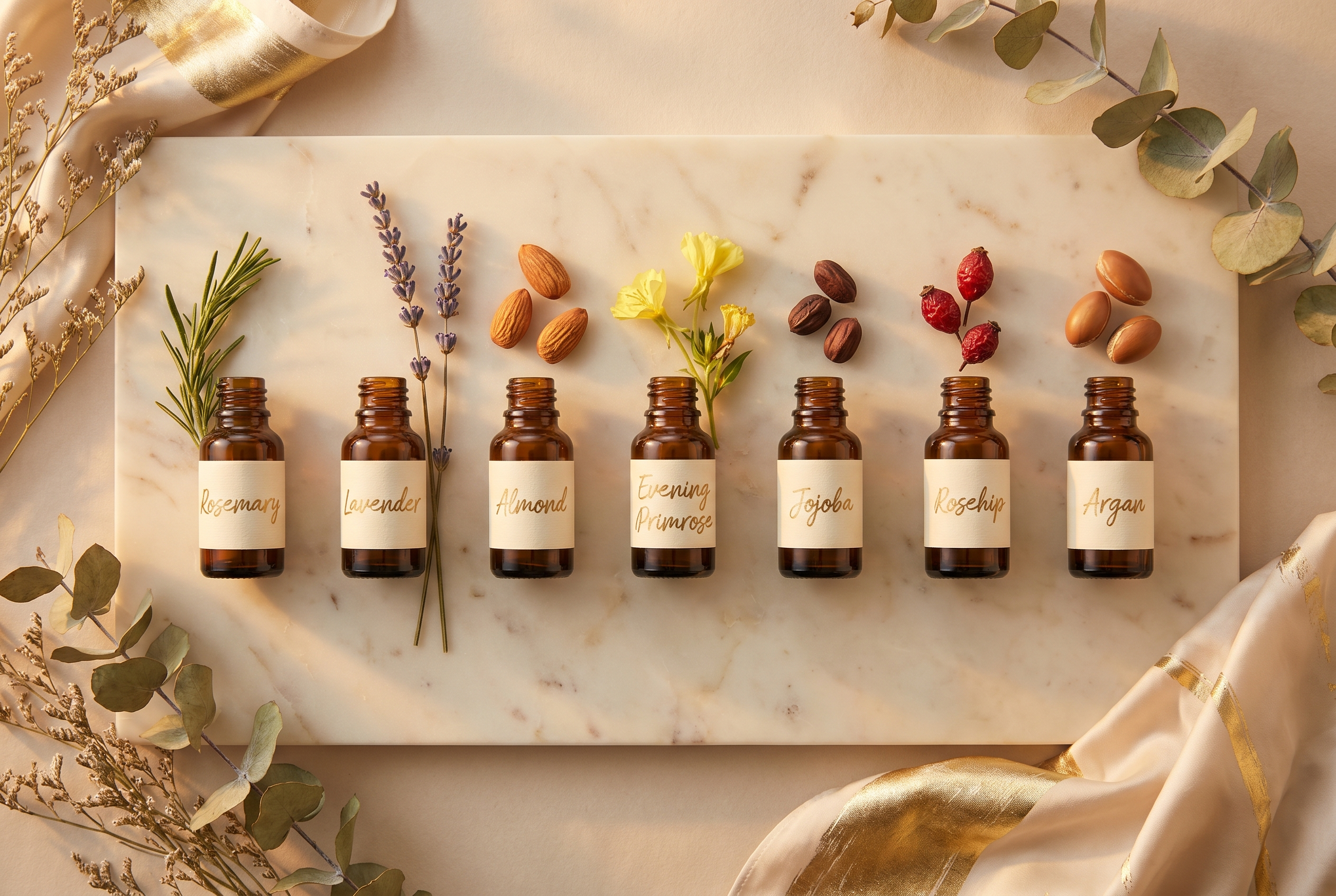 7 naturalnych olejów roślinnych