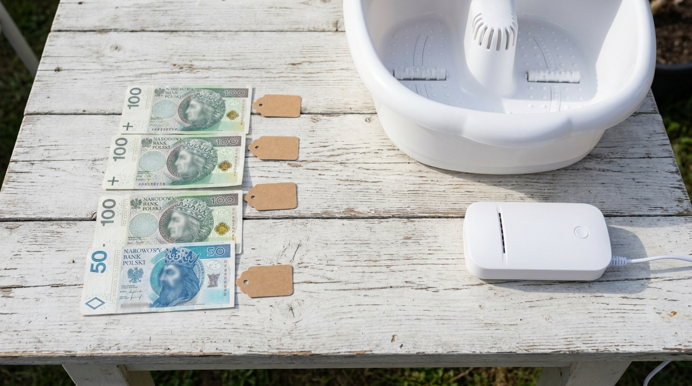 Banknoty 4×100 zł + 50 zł vs jedno urządzenie
