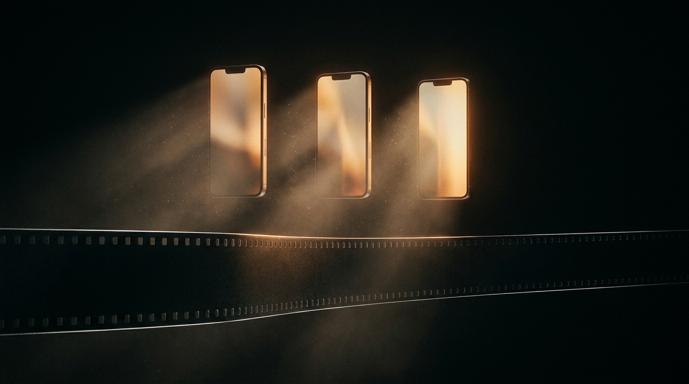 Long-form video processed into vertical clips by Agent-1