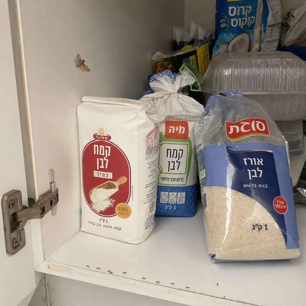 ארון מזון לפני