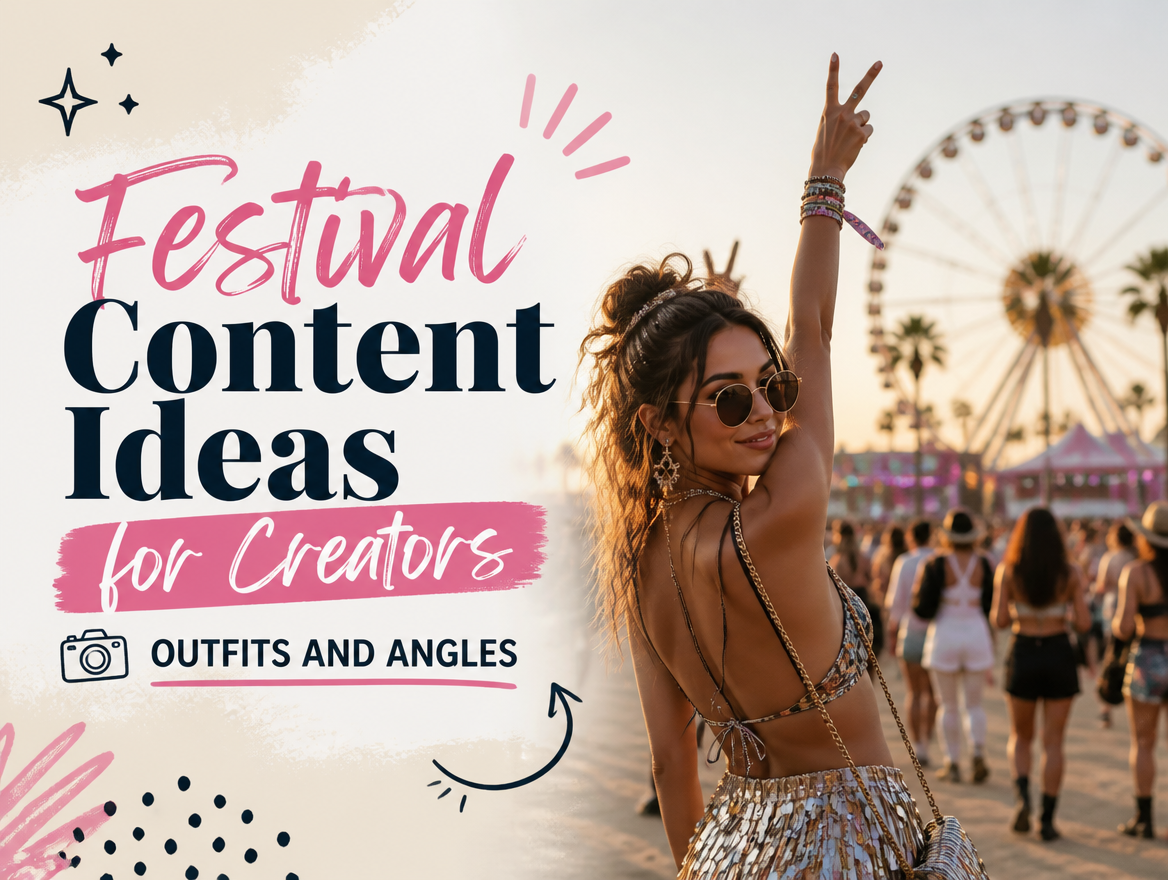 Festival Content Ideas for OnlyFans Creators