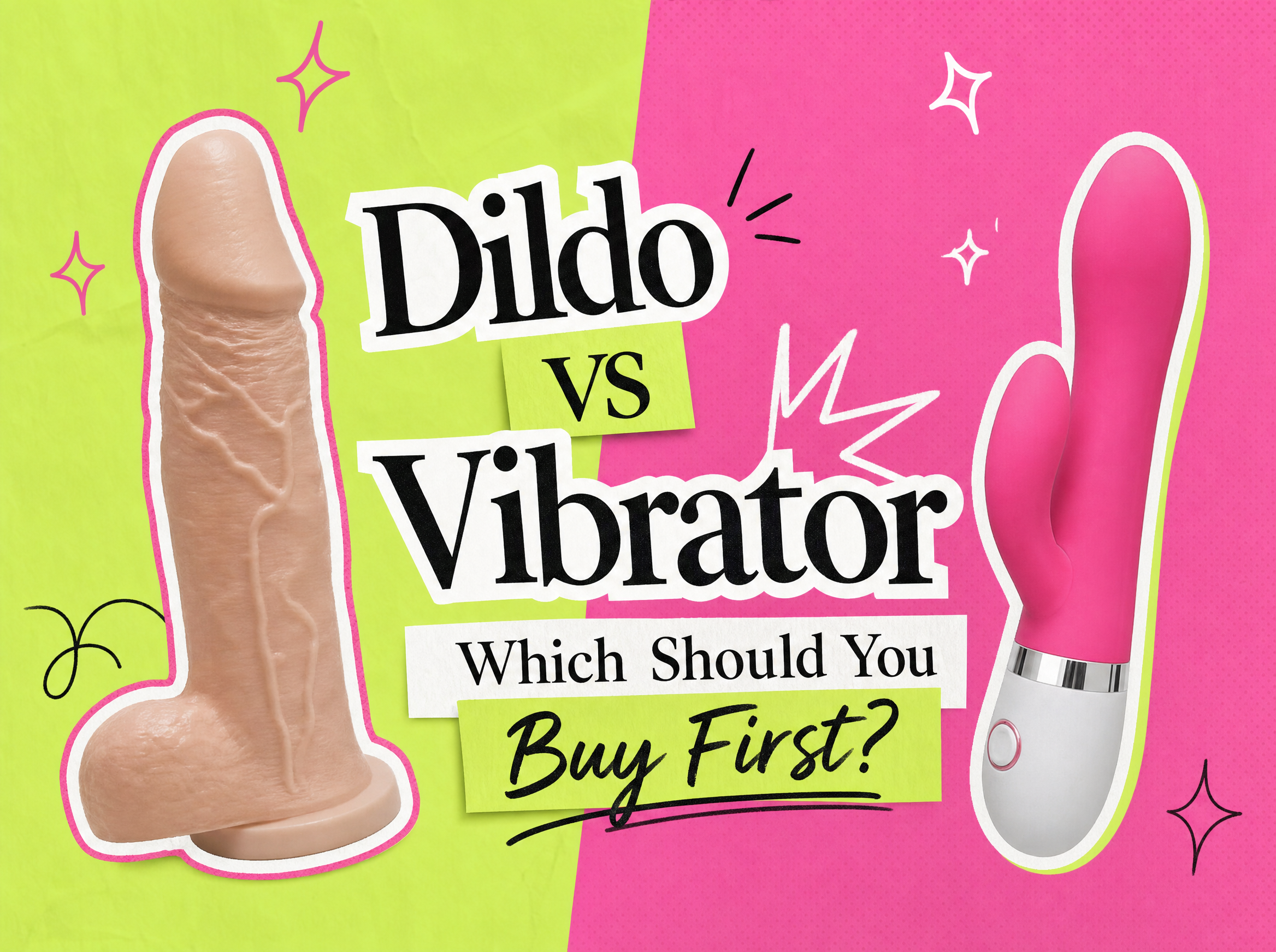 Dildo vs vibrator comparison