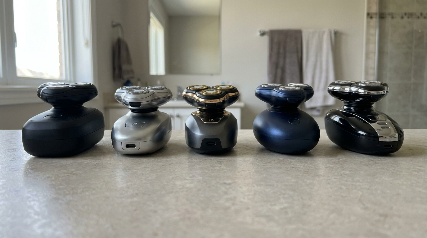 The five best head shavers for men we tested, side by side