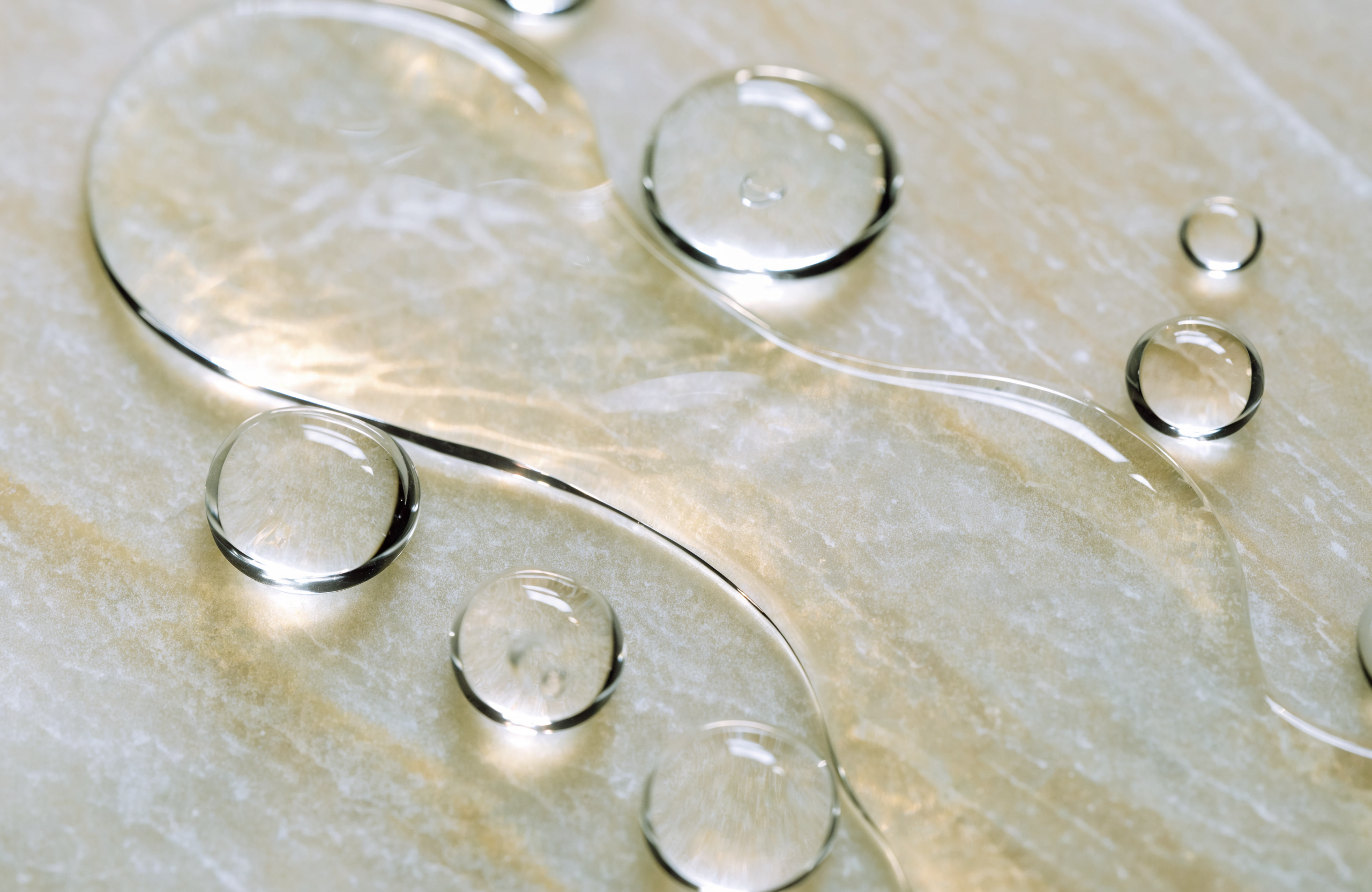 Water droplets