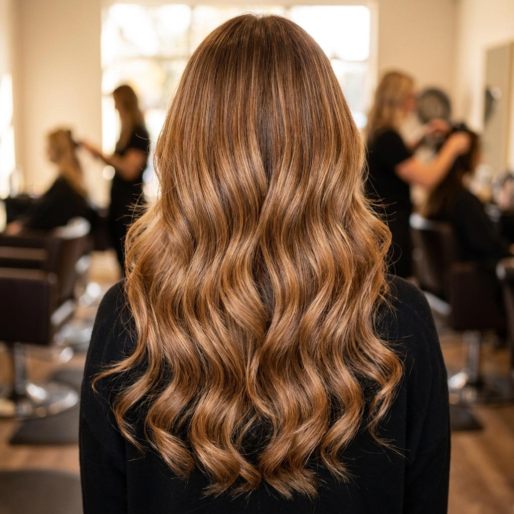 Vers gestyled haar