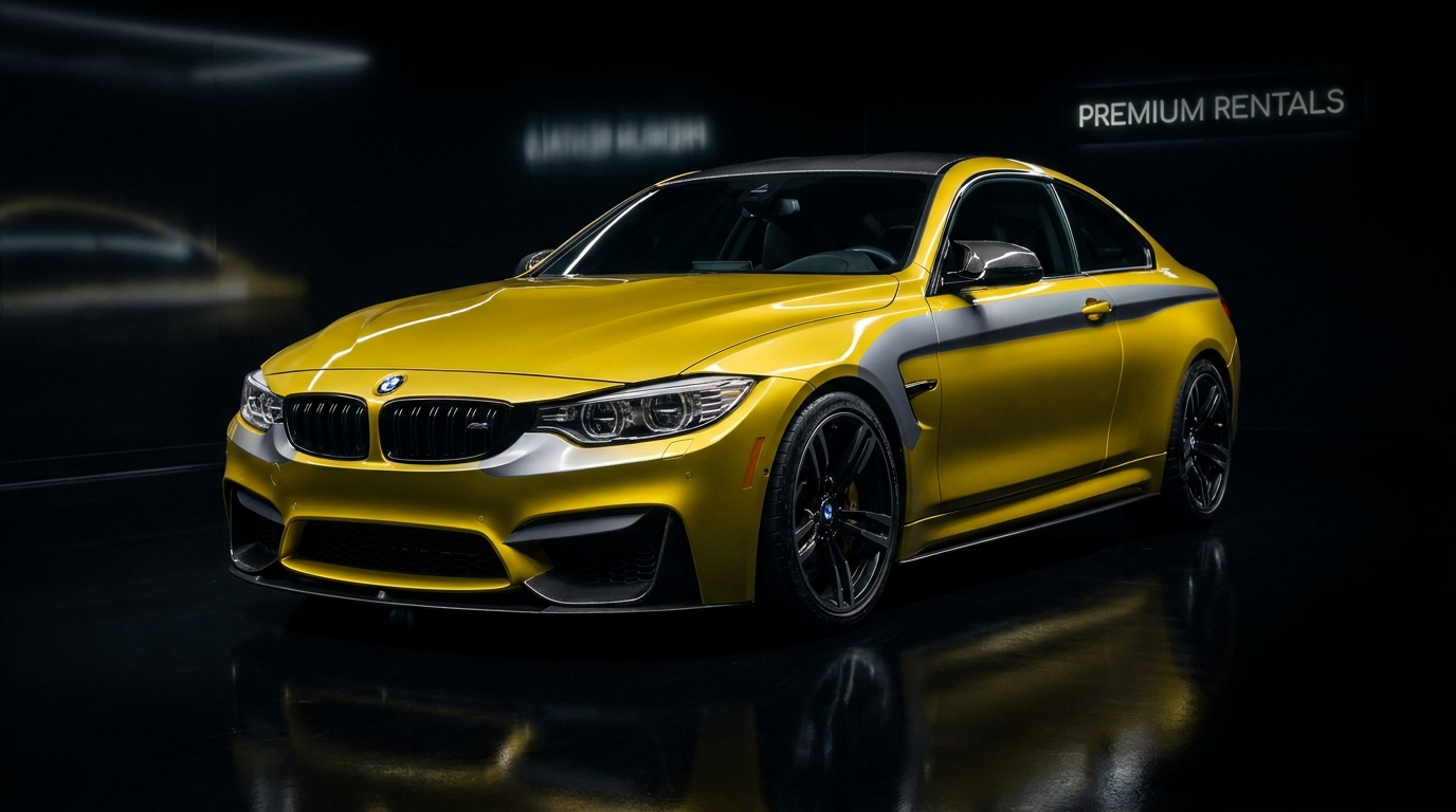 BMW M4 F82 mieten in der Schweiz – Perforent Cars