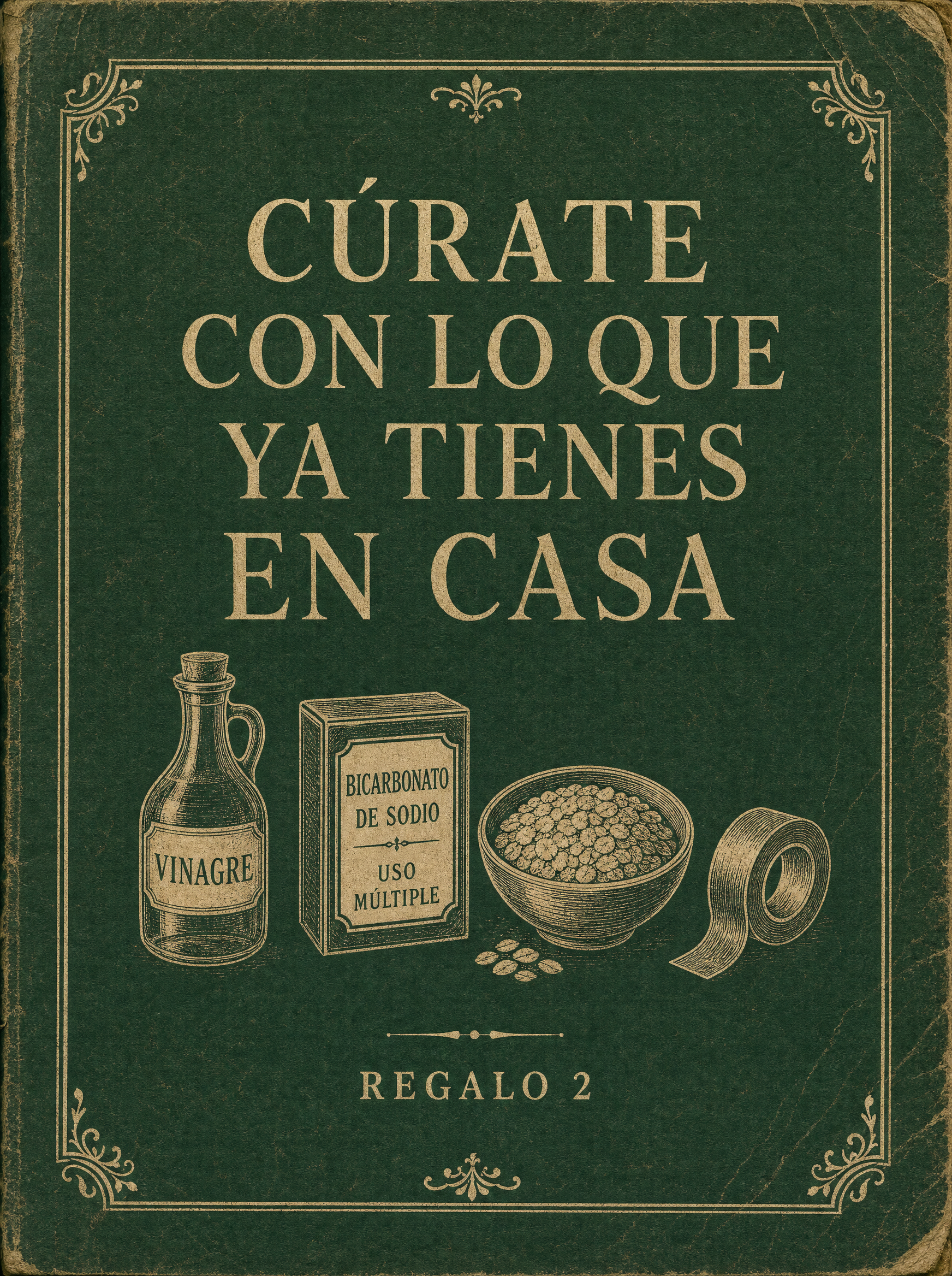 Portada del libro Cúrate con lo que ya tienes en casa