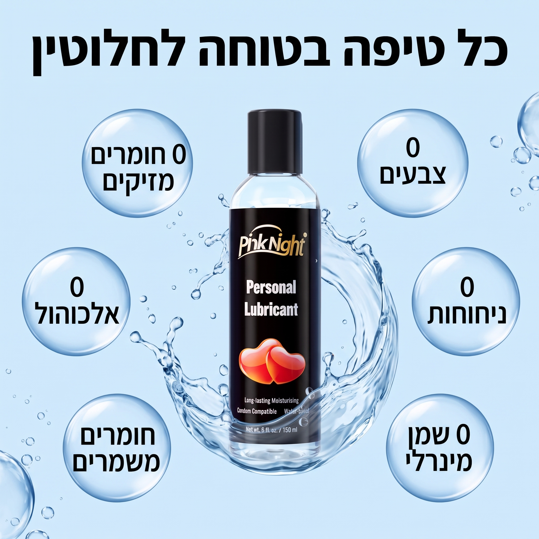 כל טיפה בטוחה לחלוטין