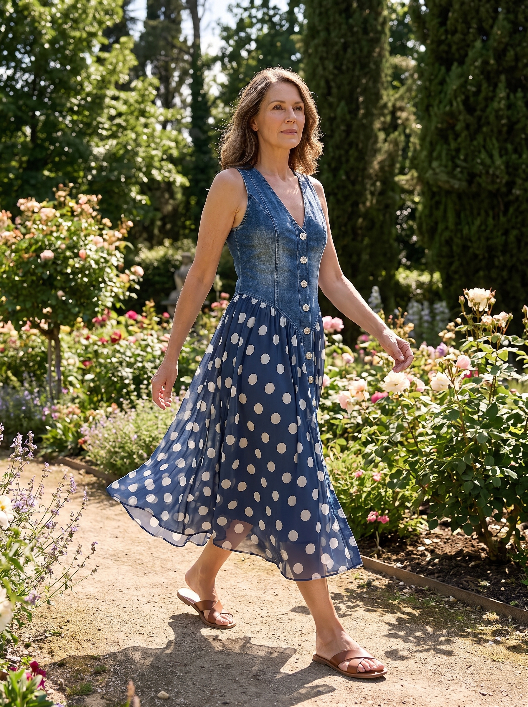The Bianca skirt in movement