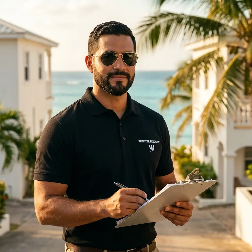 Supervisor de Webster Electric en sitio