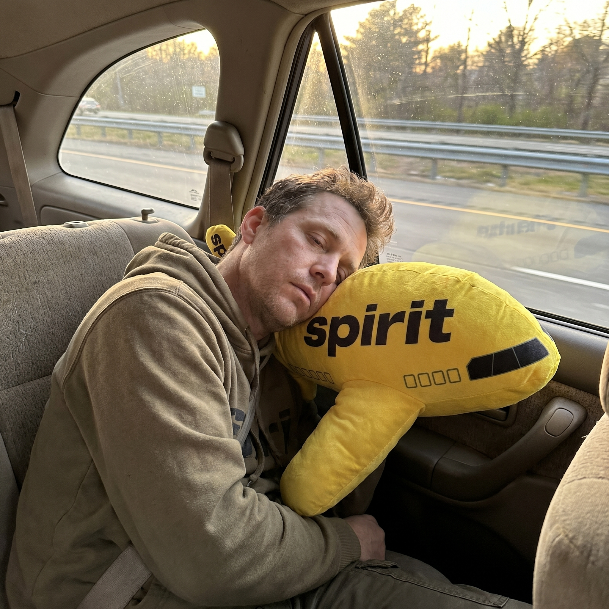 Airplane Pillow — Road Trip Back-Seat Companion
