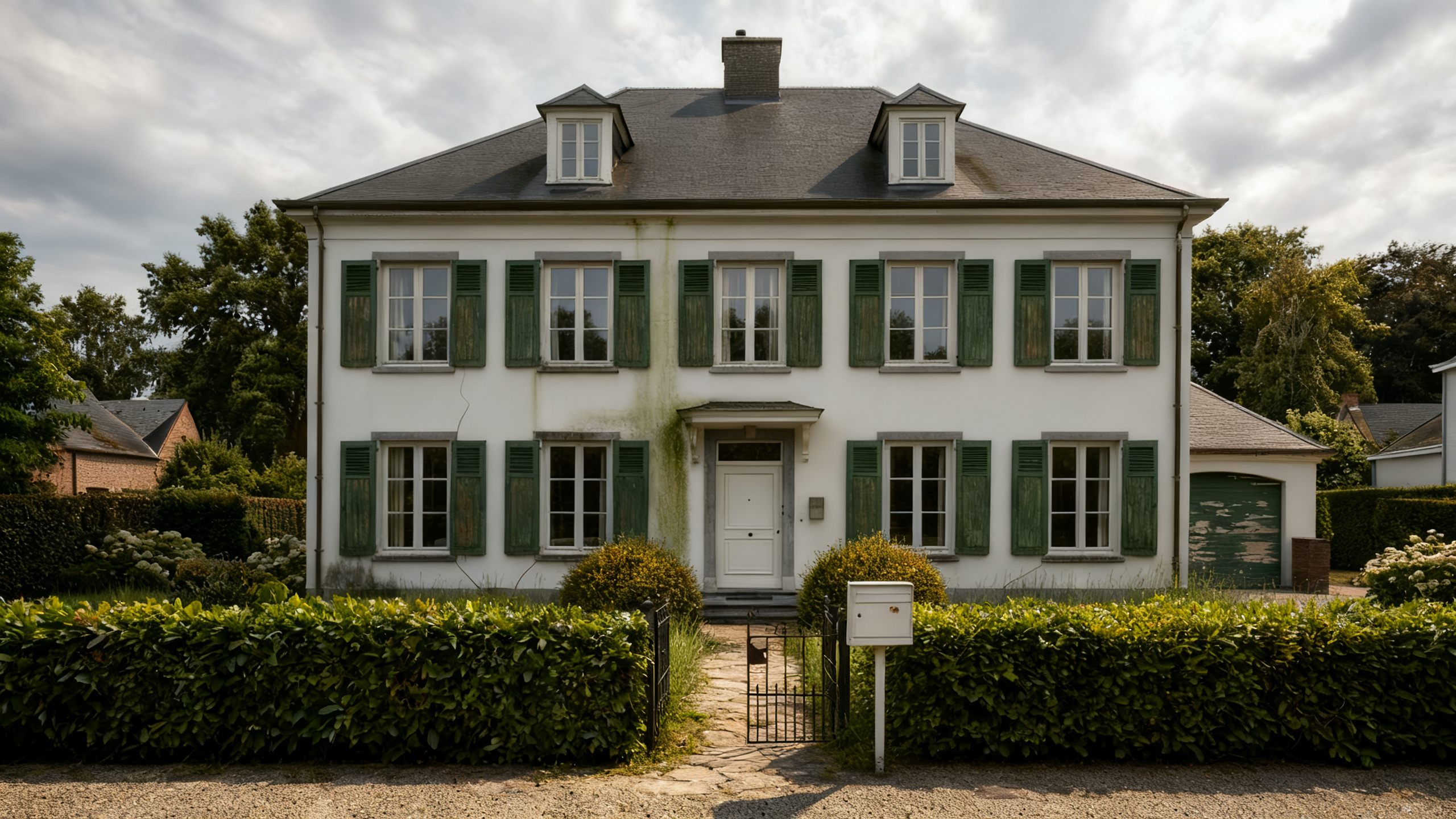 Façade avant rénovation