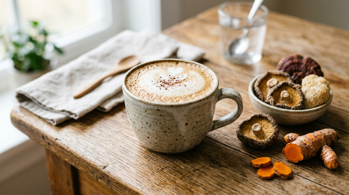 Ashwagandha & Turmeric Mushroom Coffee — Deal Alert
