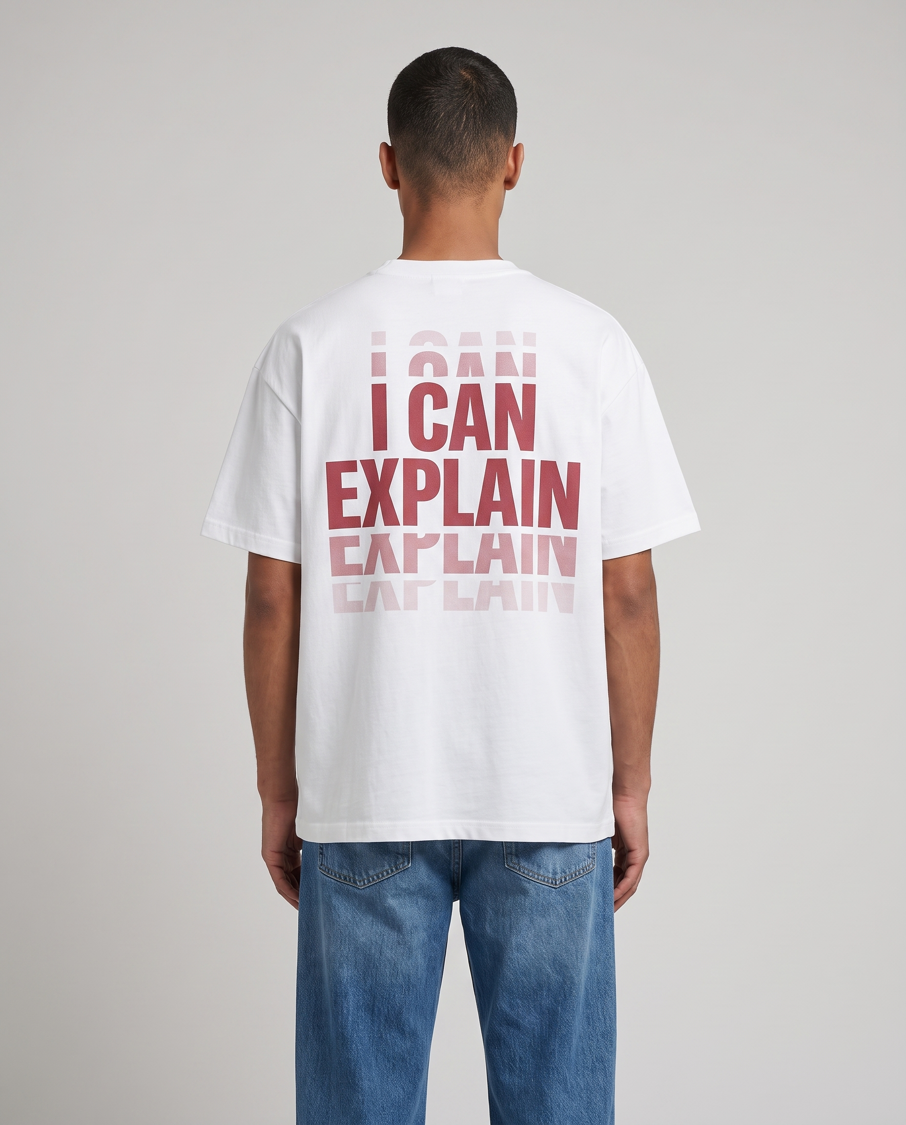 Back print reading I CAN EXPLAIN