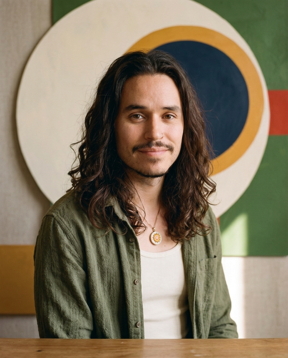 Daníel Colón, astrologer and creator of Color Me Crazy