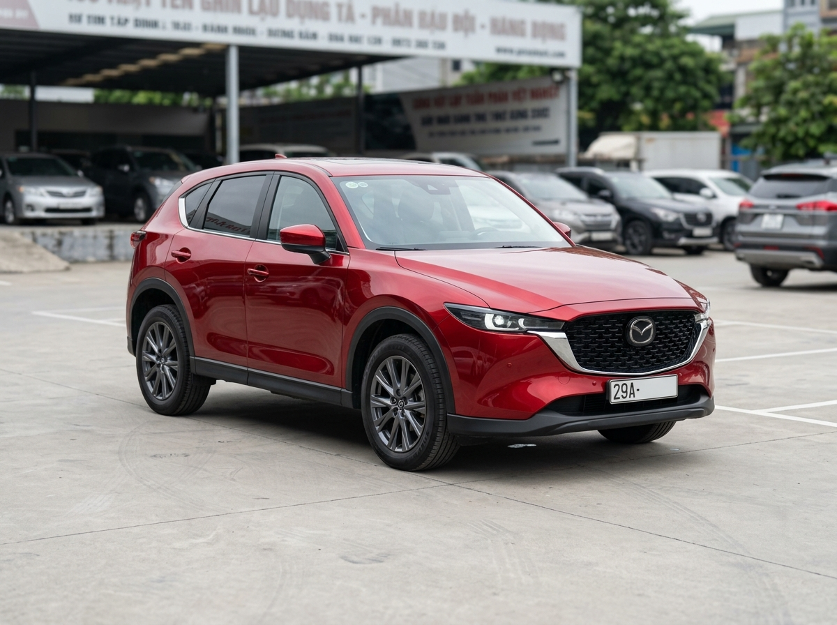 Mazda CX-5 2.0 Premium 2022 màu đỏ cũ tại Thủ Dầu Một, Bình Dương
