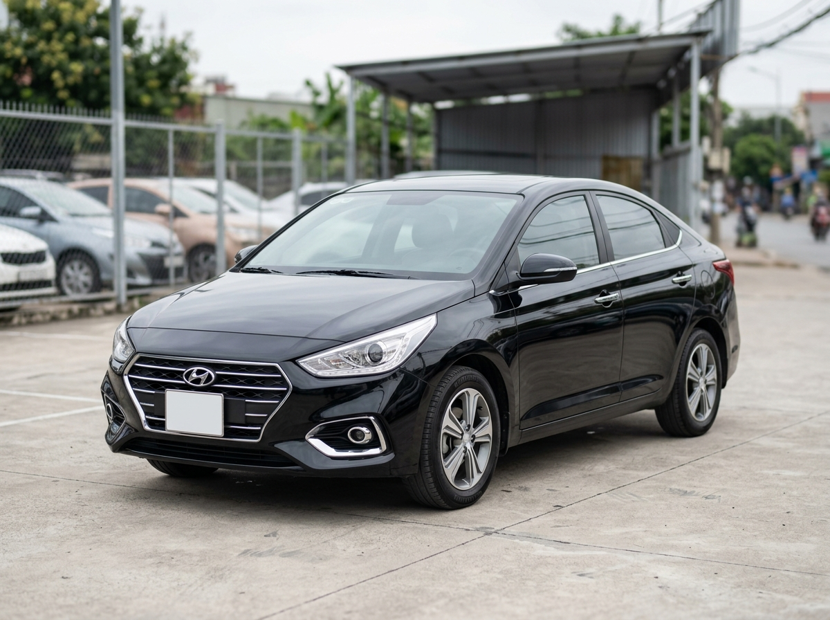 Hyundai Accent 1.4 ATH 2021 màu đen cũ tại Dĩ An, Bình Dương