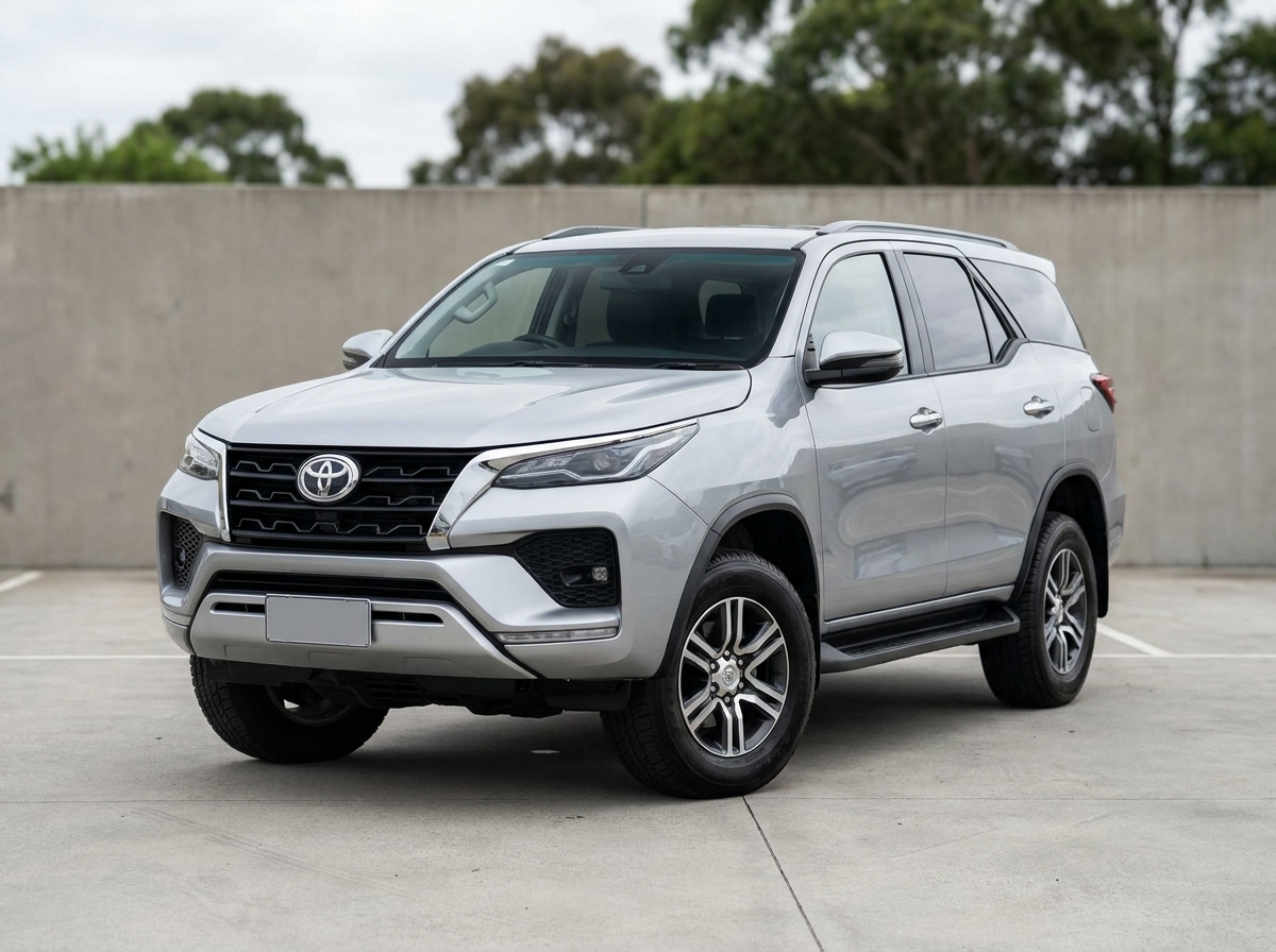 Toyota Fortuner 2.4G 4x2 AT 2021 màu bạc cũ tại Thủ Dầu Một, Bình Dương