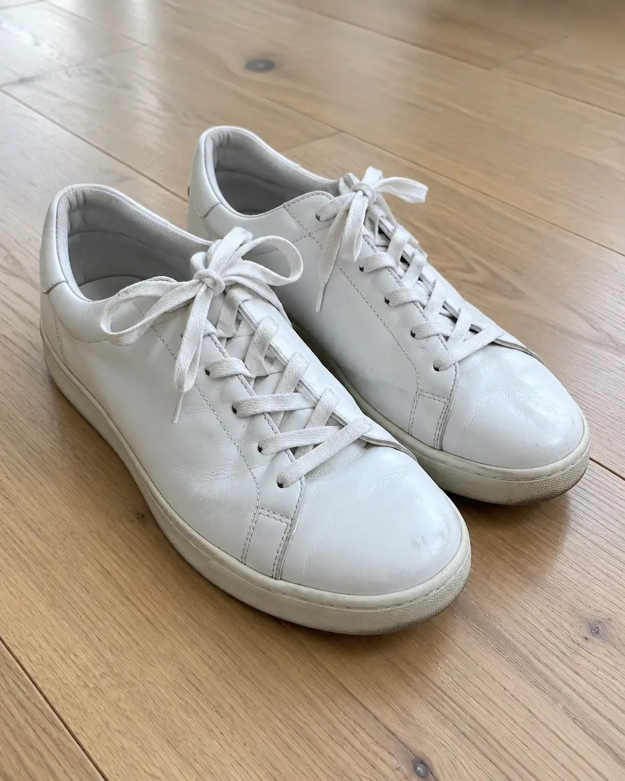 Fehér bőr sneaker
