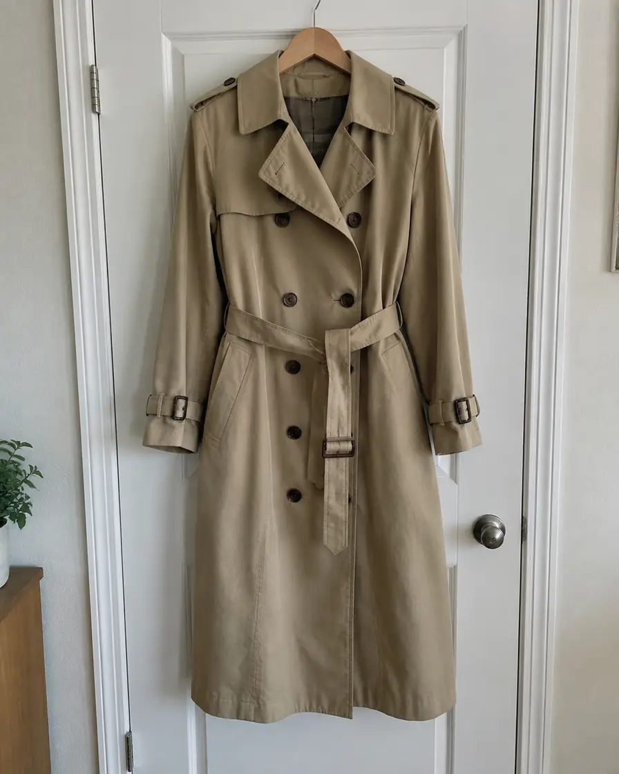 Massimo Dutti bézs ballonkabát