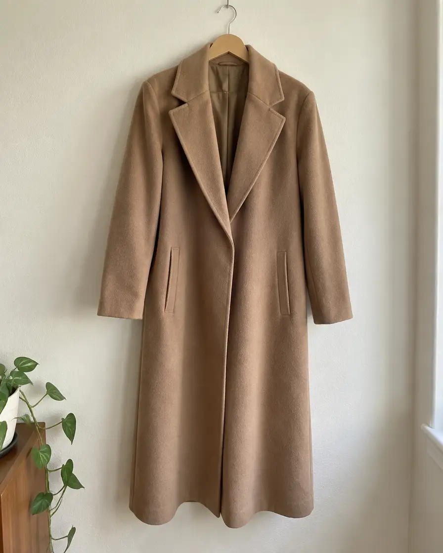 Max Mara camel gyapjúkabát